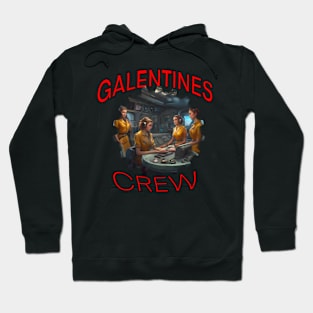 Galentines crew sonar plotters Hoodie